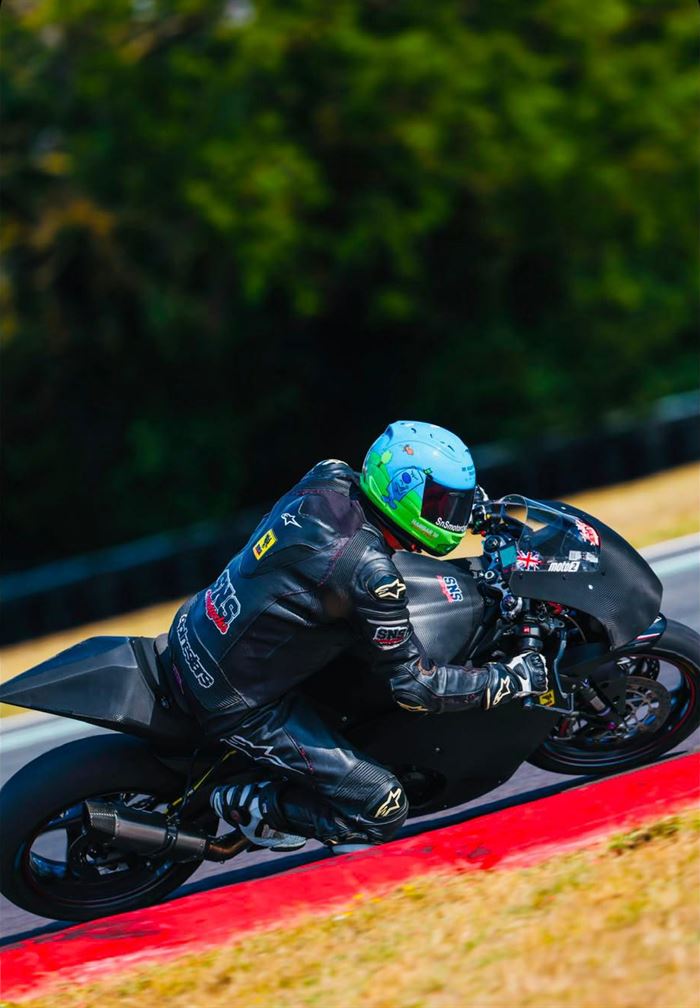 SNS on track at SNS Motorcycles