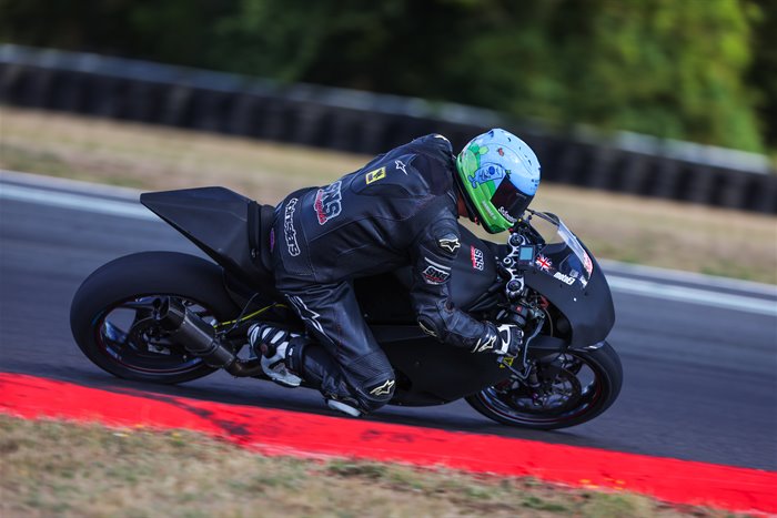 SNS track bike at SNS Motorcycles